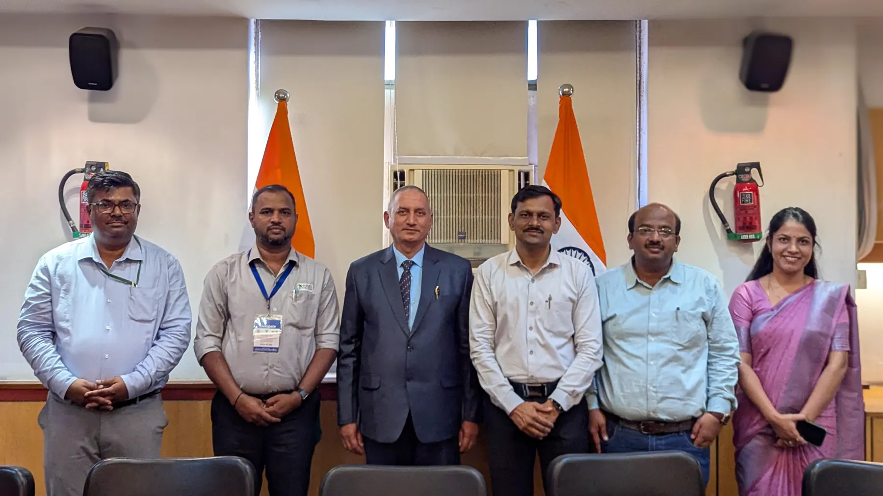 Group photograph from an appreciation meeting at ICAR Bhavan in New Delhi