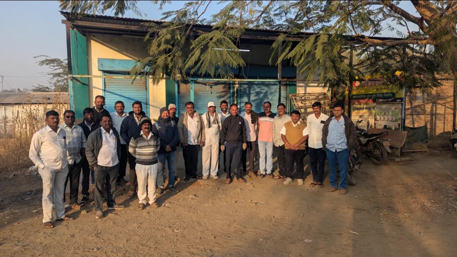Participants in a farmer training programme associated with ICAR-NRCP Solapur